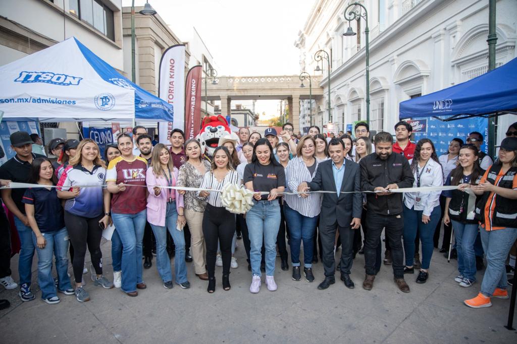 Instituto Sonorense de la Juventud, junto a otras instituciones, realiza Feria Educativa 2023