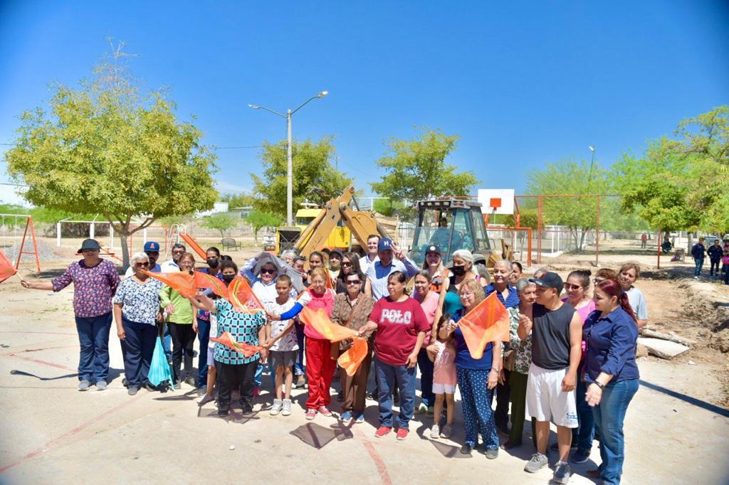 Arranca Toño Astiazarán rehabilitación de parque en la colonia Virreyes