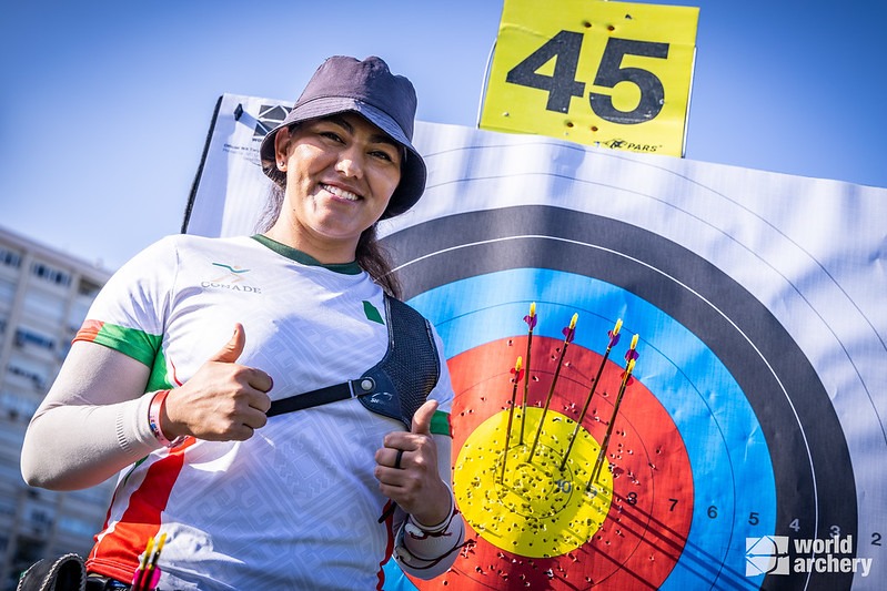 Alejandra Valencia arranca como líder en el inicio de Copa del Mundo de arquería