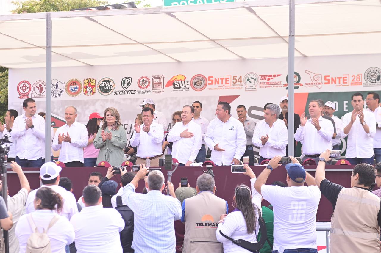 Estoy del lado de las y los trabajadores sonorenses: Alfonso Durazo Estoy del lado de las y los trabajadores sonorenses: Alfonso Durazo