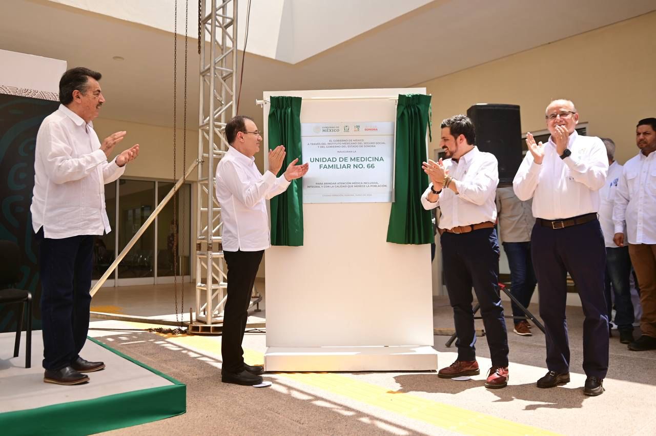 Creamos junto a IMSS-Bienestar condiciones de primer mundo para la salud de Sonora: Alfonso Durazo Montaño