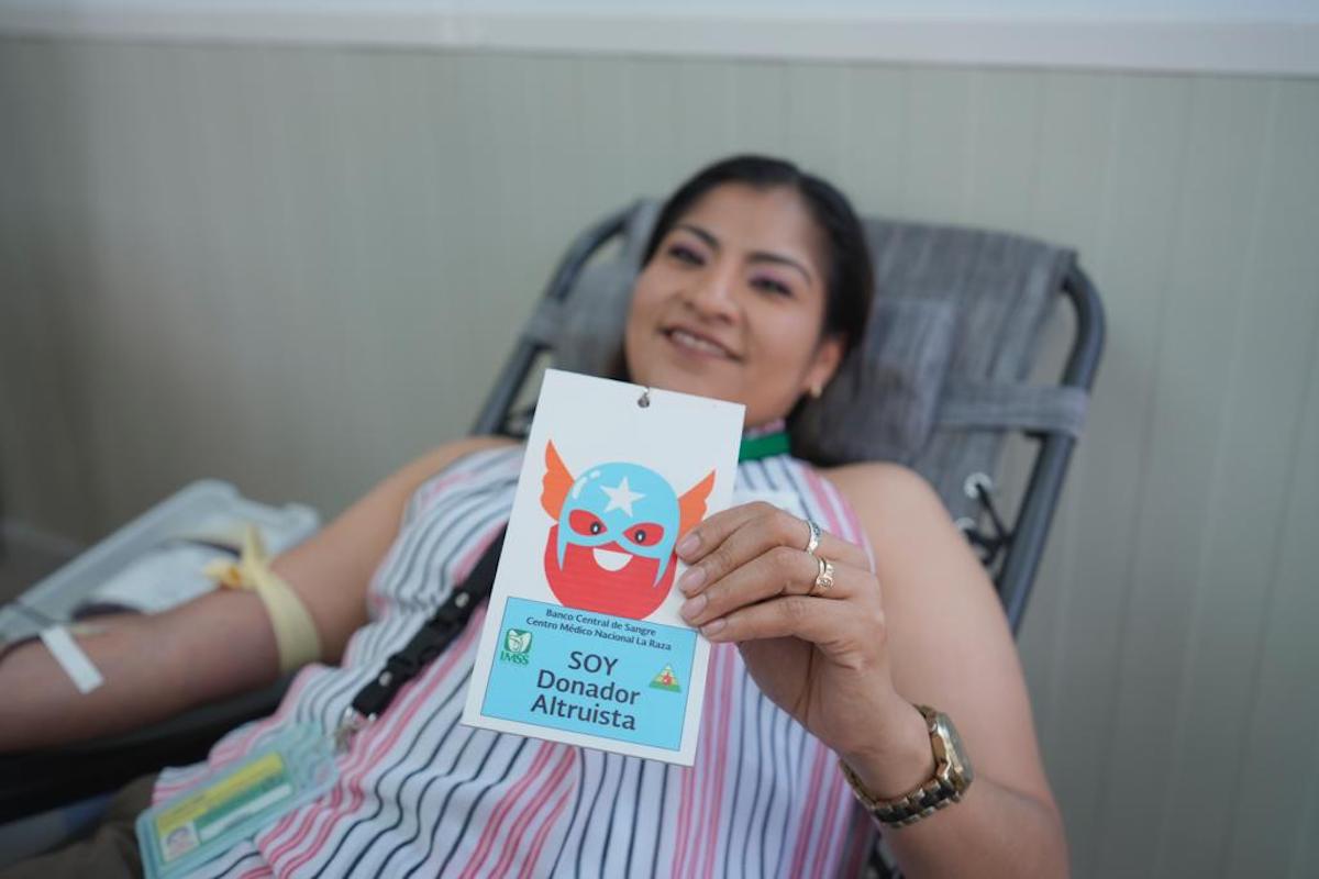 Inicia IMSS campaña de donación de sangre para fomentar el acceso a compuestos sanguíneos que salven vidas