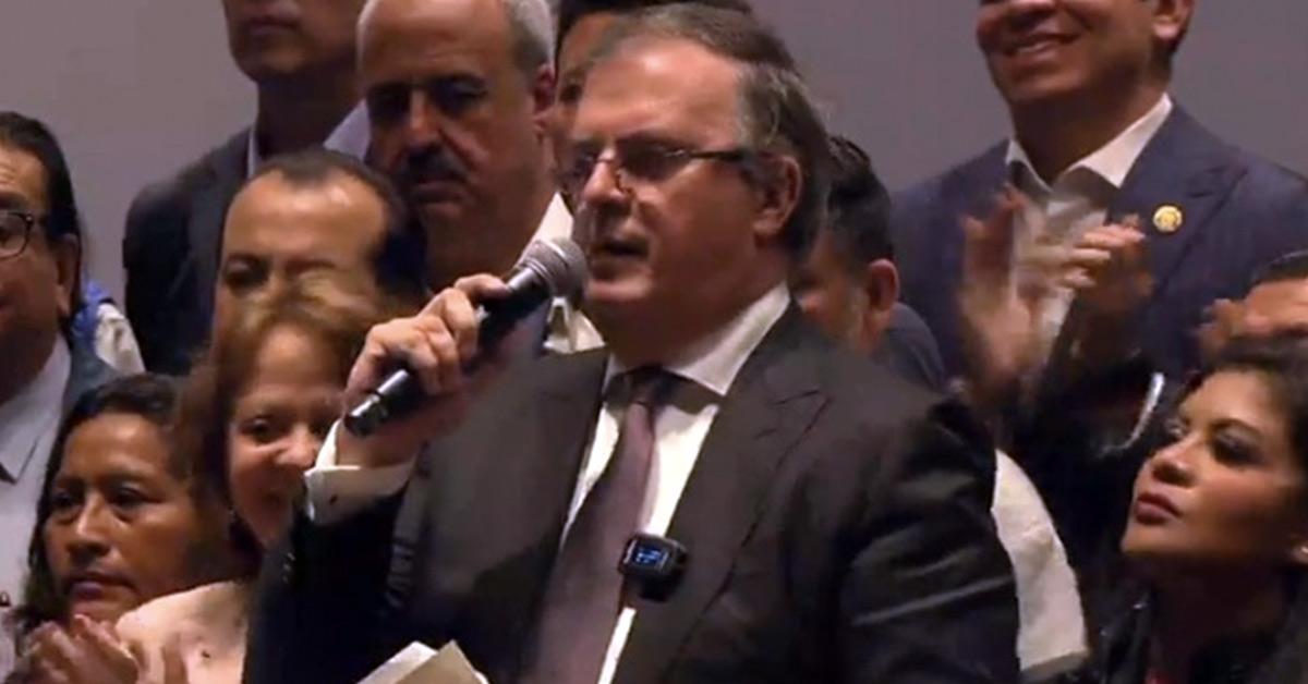 Renunciará Marcelo Ebrard a la SRE el próximo lunes