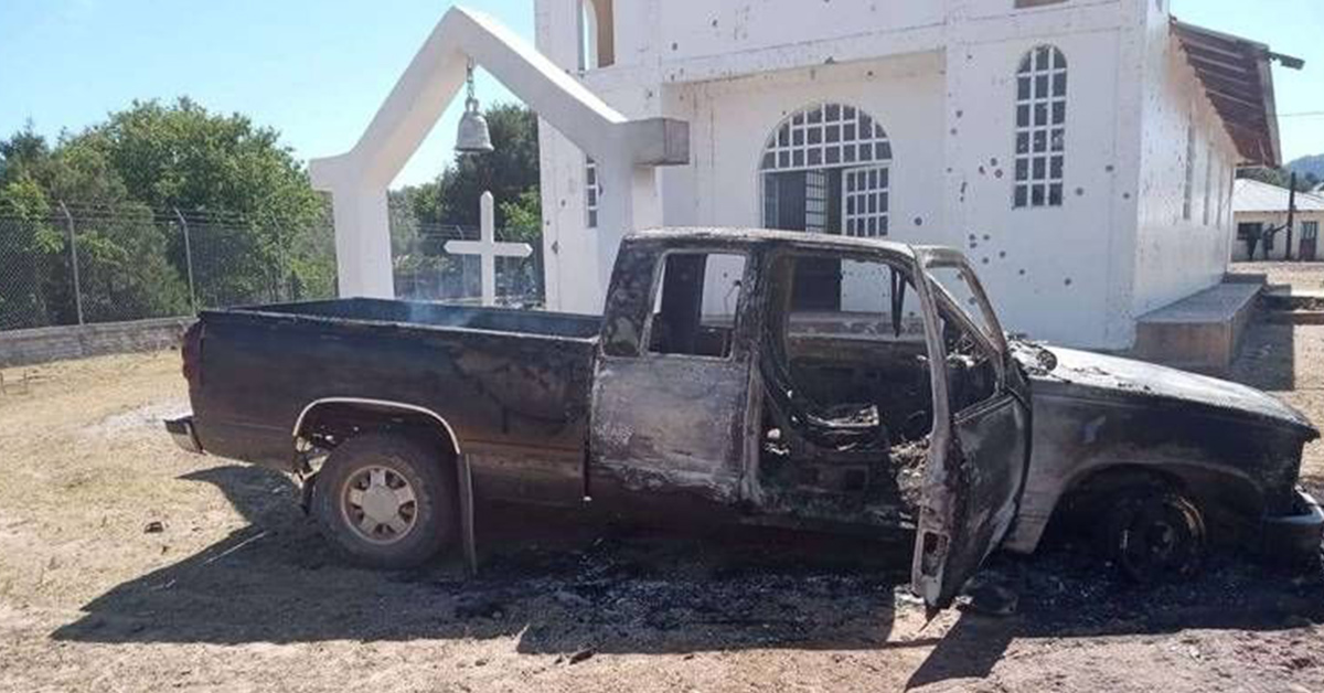 Tiroteo en Iglesia de Guachochi: decapitan cuerpo