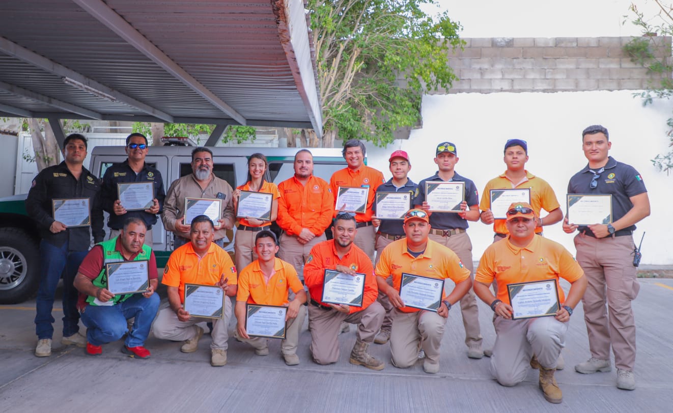 Reconocen esfuerzo de brigadistas por el Día Nacional del Combatiente de Incendios Forestales