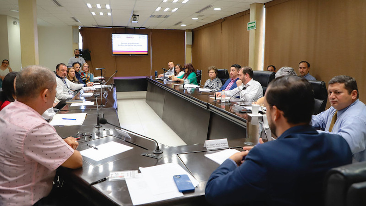 Avanza Sonora en la reglamentación a la Ley de Archivos