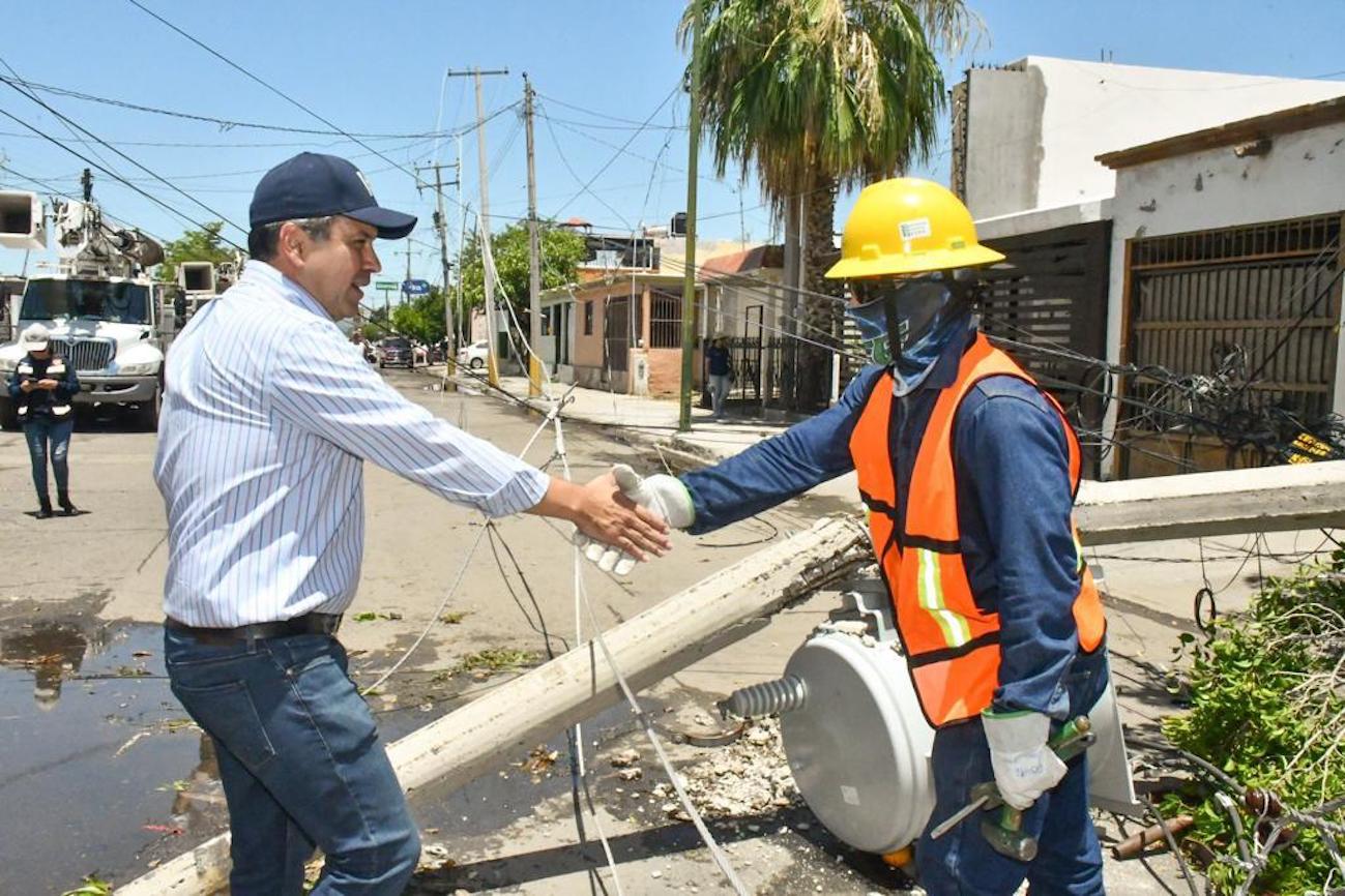 Evalúan daños tras tormenta del fin de semana