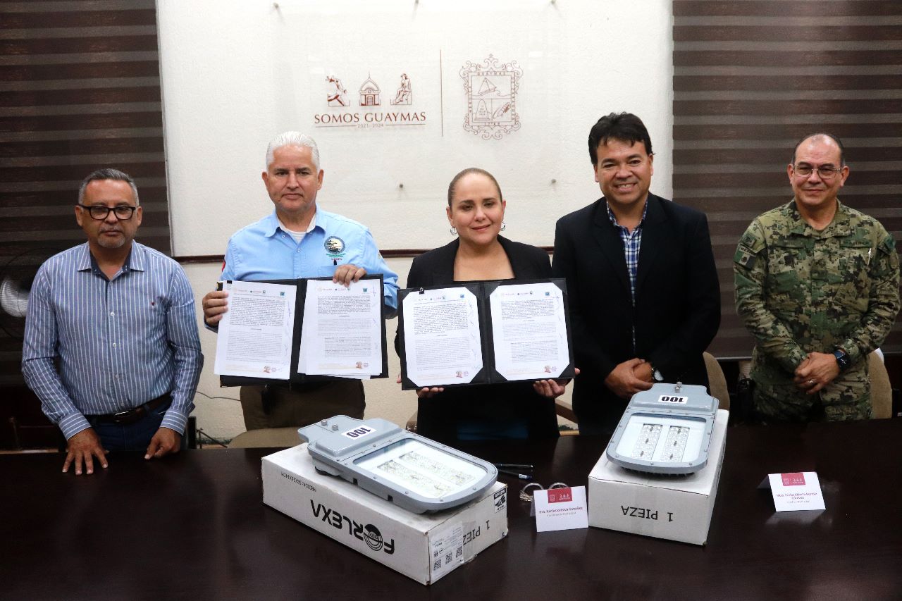 Realiza Ayuntamiento de Guaymas firma de convenio con ASIPONA.