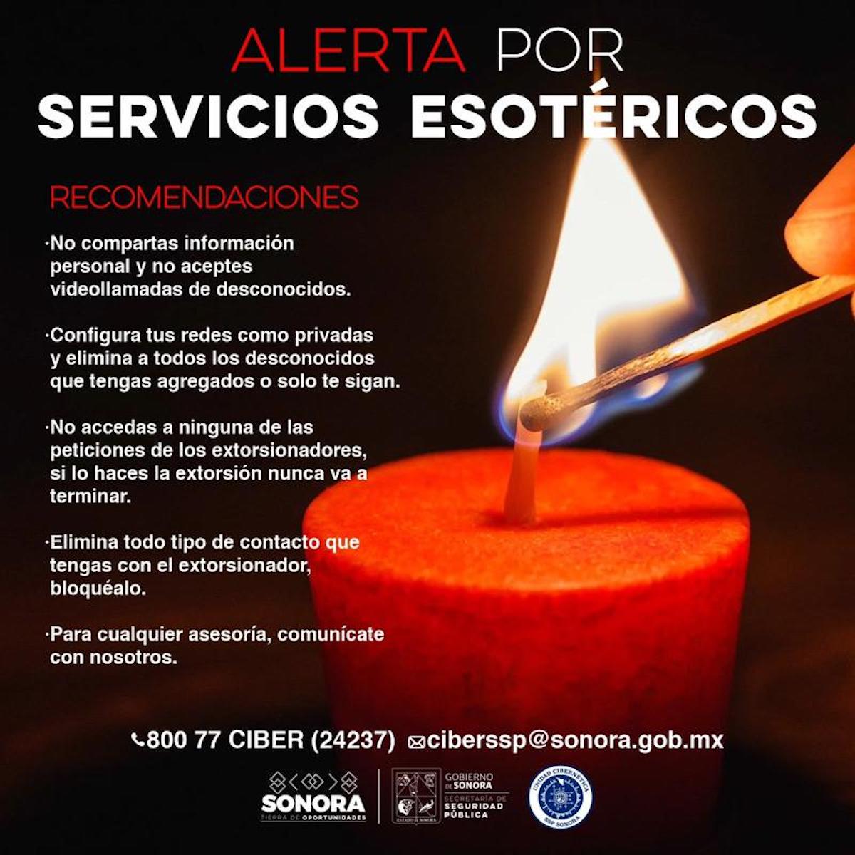 Detecta Unidad Cibernética nuevo modo de extorsión a través de supuestos servicios esotéricos