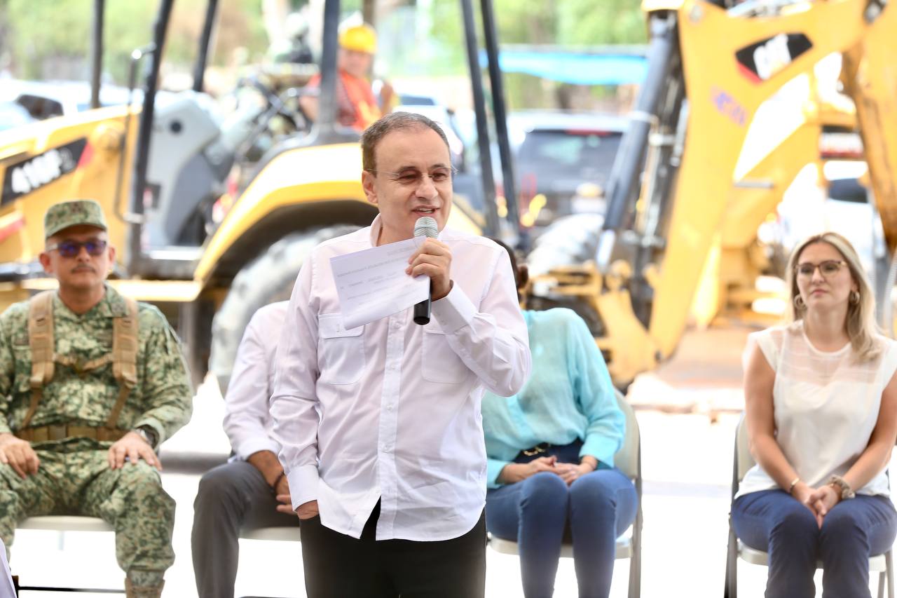 Banderazo de obras Tecnológico y Adolfo Ruiz Cortines es cumplirles a los nogalenses y salvar vidas: Alfonso Durazo