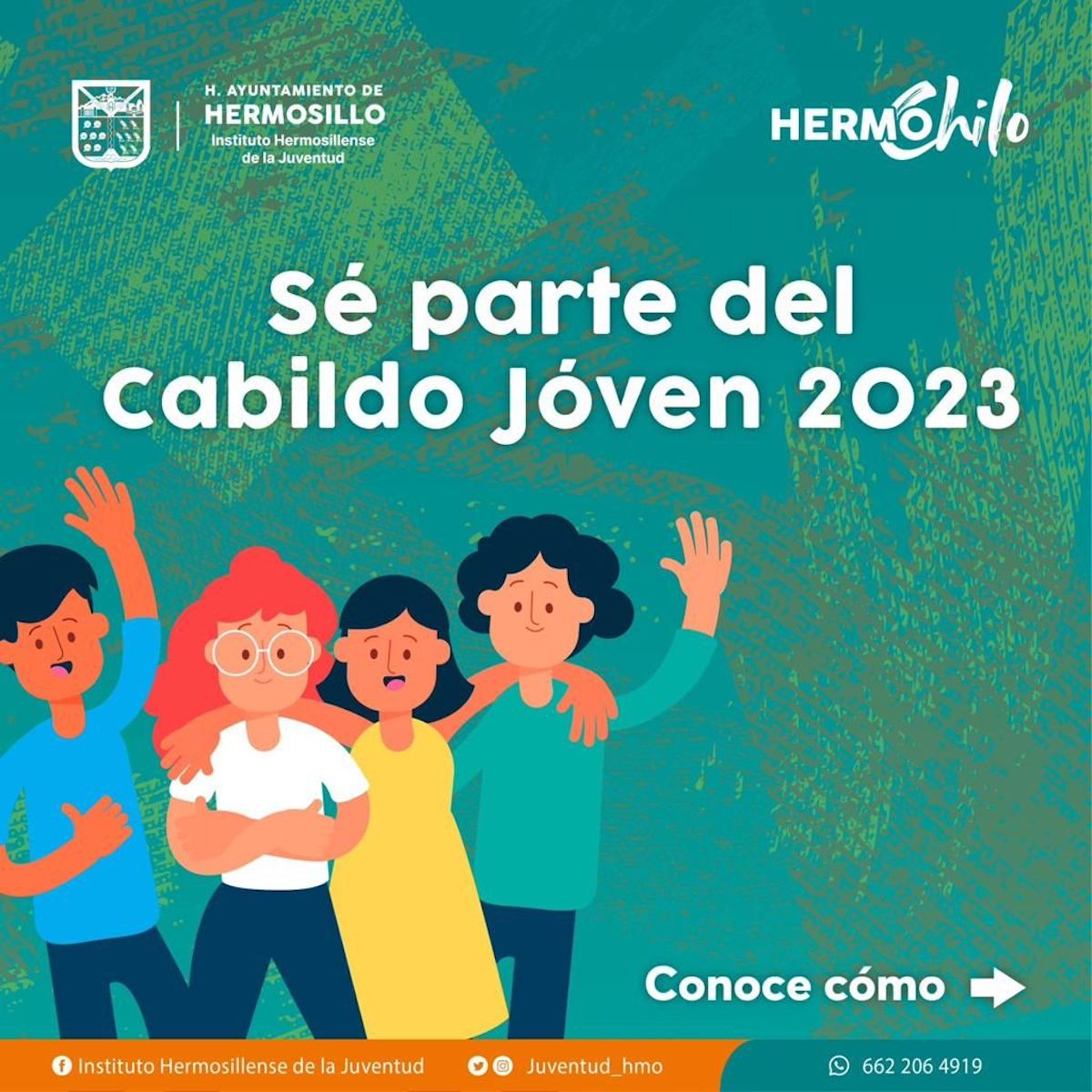 Convoca IHJ a participar en la formación del Cabildo Juvenil 2023-2024 Convoca IHJ a participar en la formación del Cabildo Juvenil 2023-2024