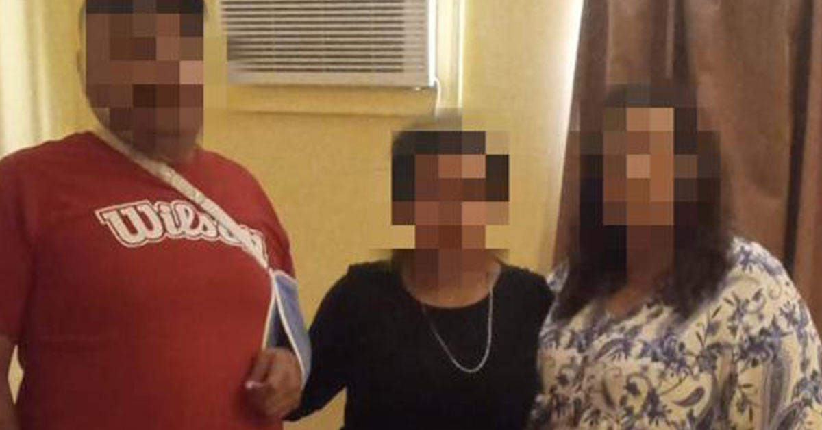 Elementos de AMIC reúnen a menor rescatada con sus padres