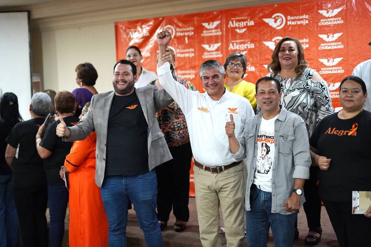 Caborca se pinta de naranja, toman protesta a equipo de la Coordinación Operativa Municipal