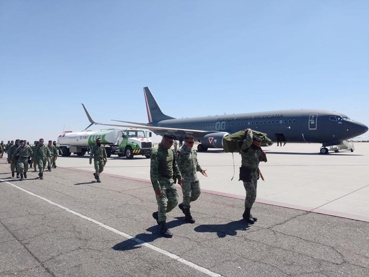 Llegan mil 500 elementos de Sedena para fortalecer estrategia de seguridad pública en Sonora