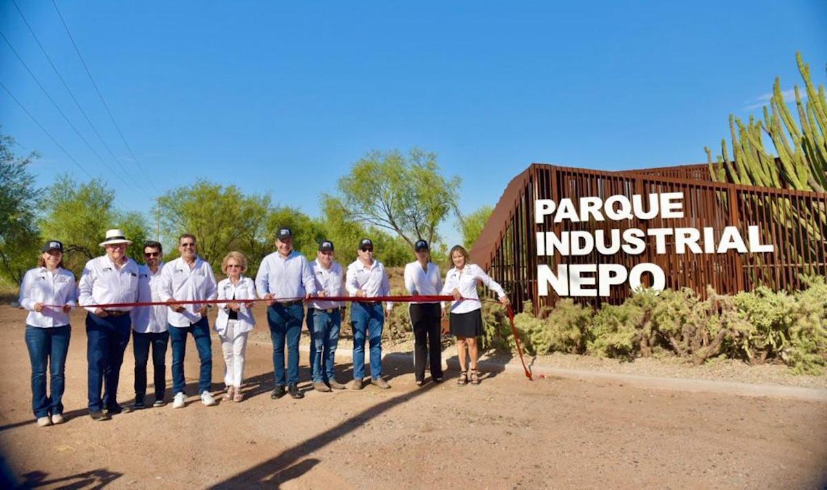 Inaugura Toño Astiazarán Parque Industrial NEPO
