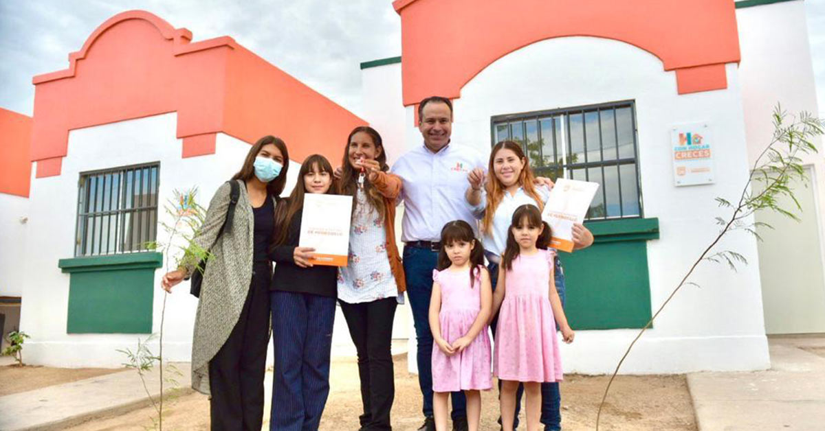 “A partir de hoy nuestra vida va a cambiar”, afirma beneficiaria del programa Con Hogar CRECES en Hermosillo