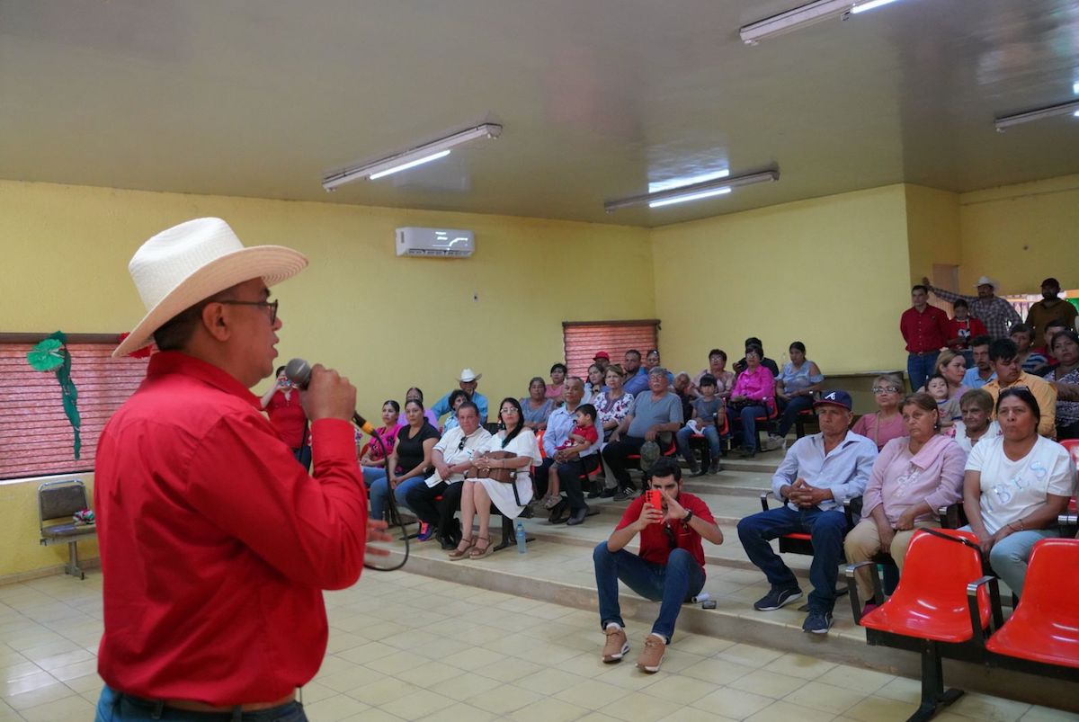 Productiva gira de trabajo del PT por sur de Sonora