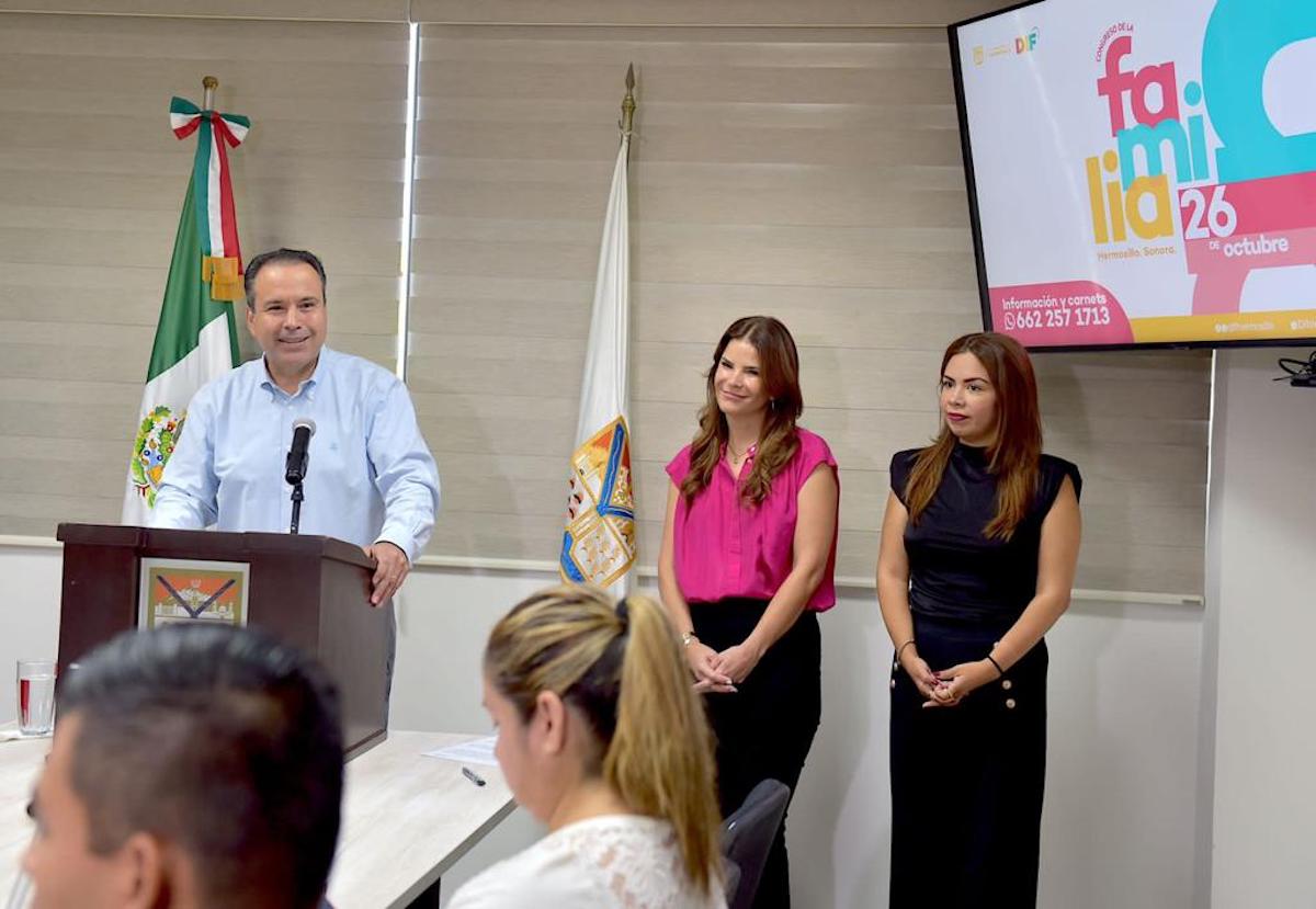 Anuncian Toño Astiazarán y Patricia Ruibal realización de Congreso de la Familia