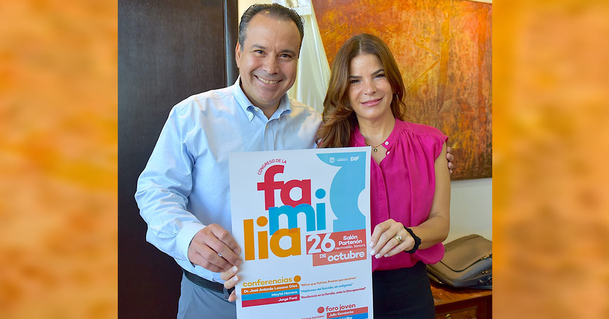 Confirma Toño Astiazarán Congreso de la Familia el jueves con expositores reconocidos en el país