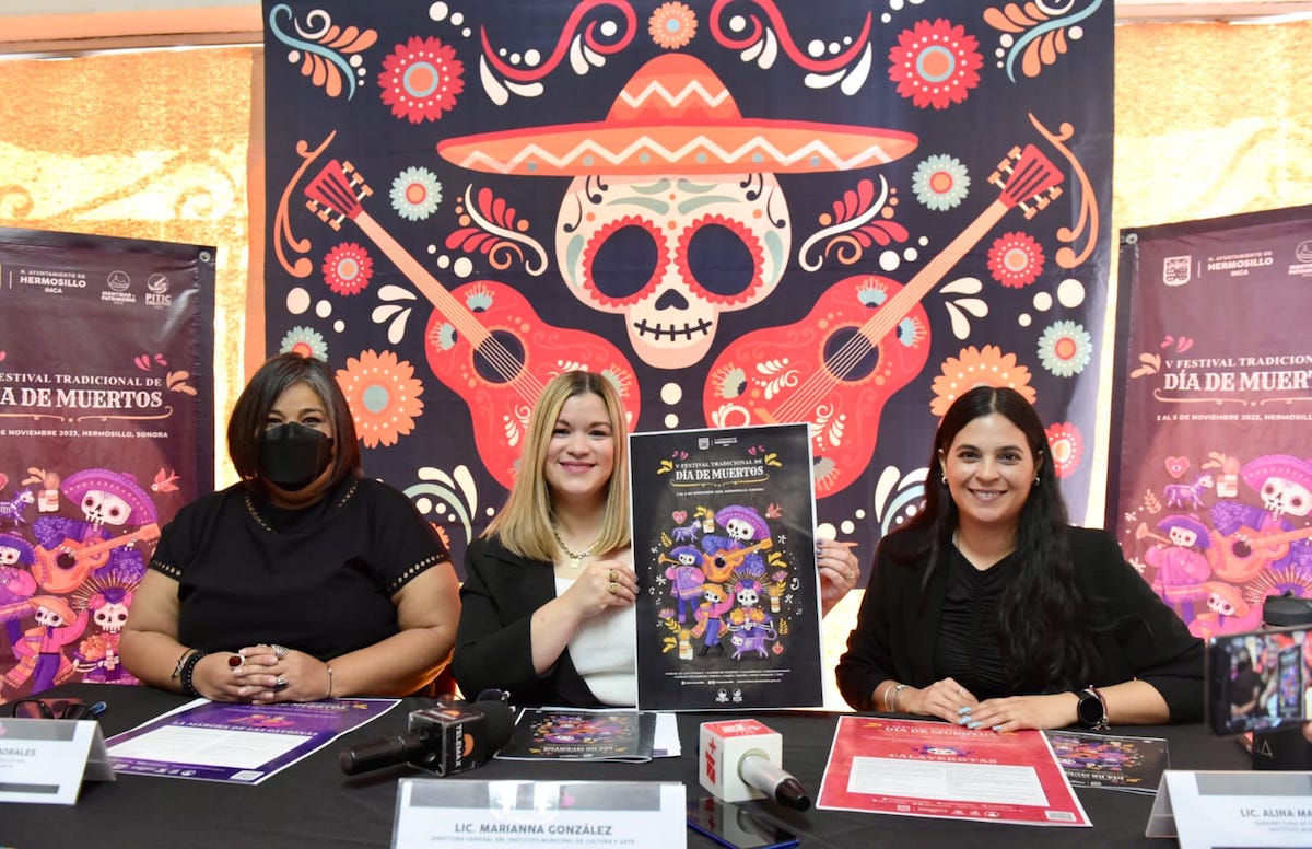 Impulsa Ayuntamiento de Hermosillo Festival Tradicional de Día de Muertos