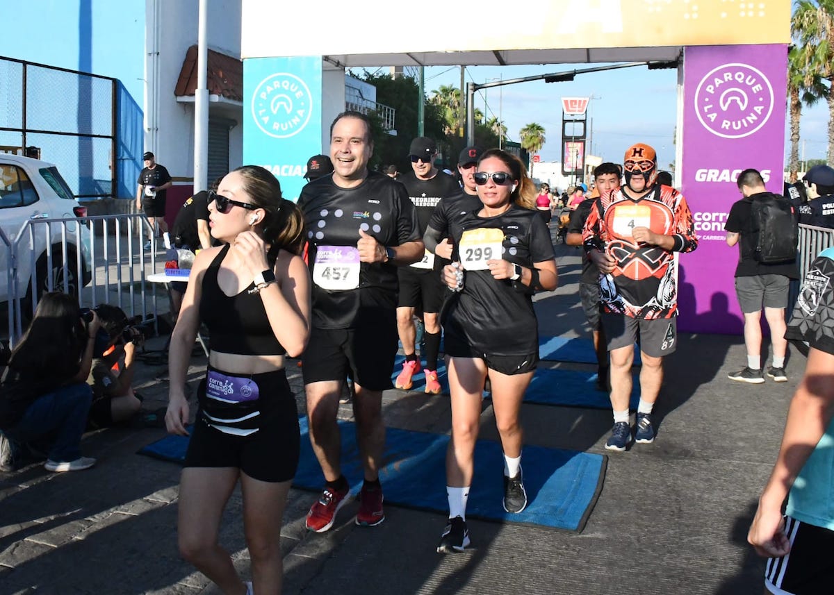 Se suma Toño Astiazarán a carrera a favor de personas con discapacidad