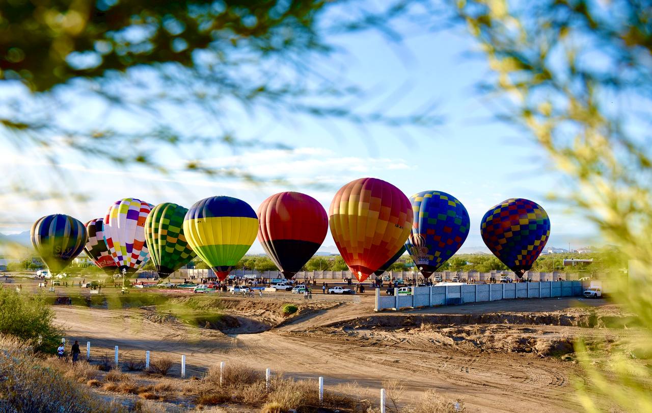 Espectacular cierre del Festival del Globo en Hermosillo, segunda edición
