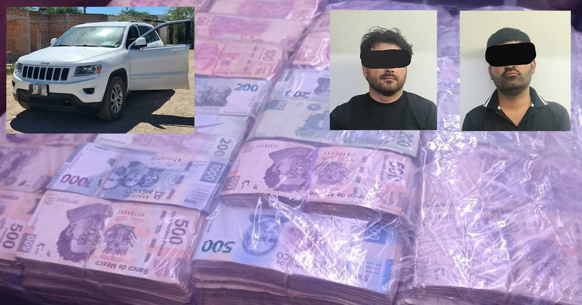 Incauta Sedena y Policía Estatal más de seis millones de pesos en Altar