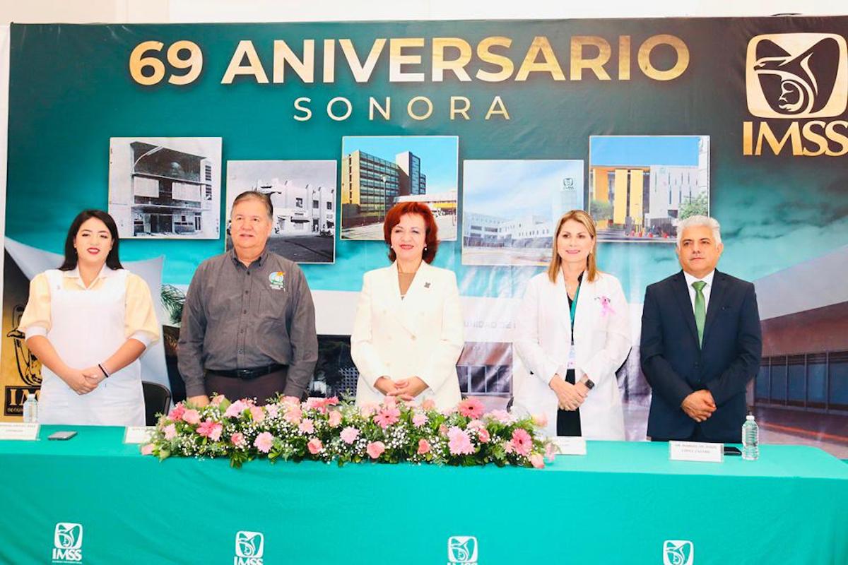 Celebra IMSS en Sonora 69 años de dar Seguridad Social a trabajadores y sus familias