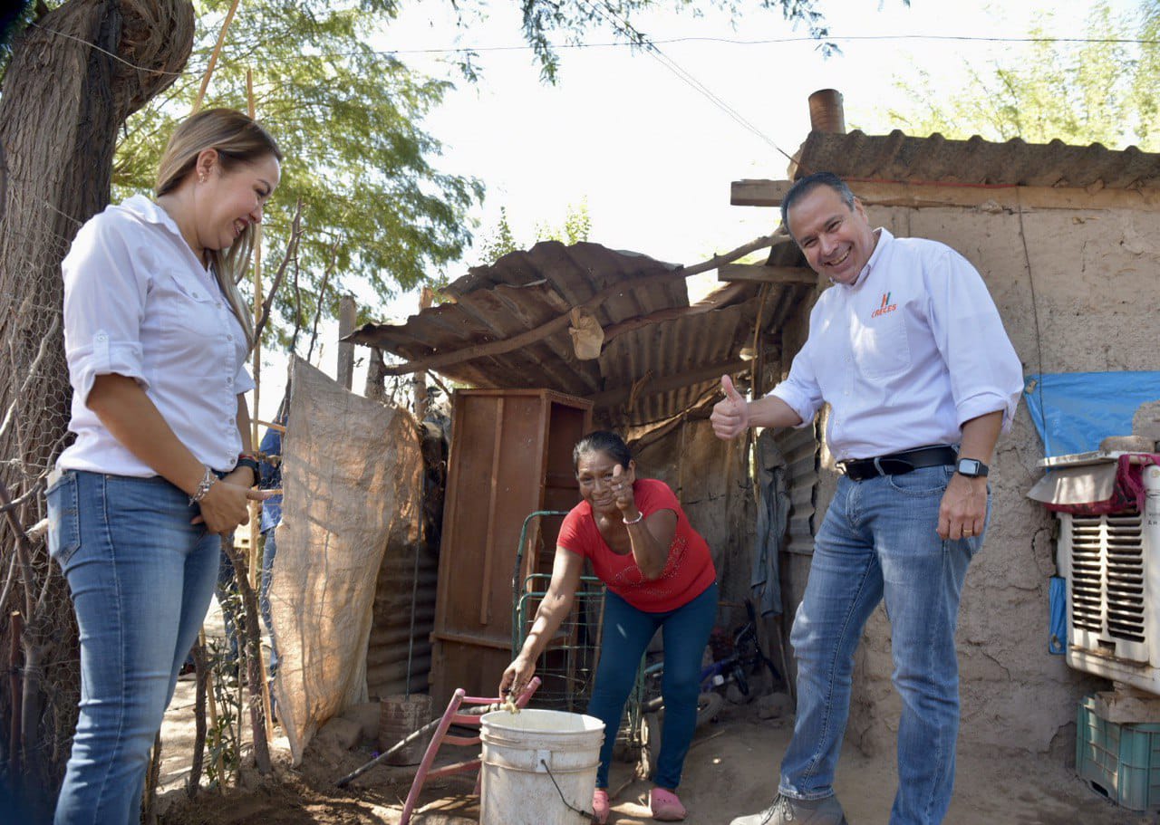 De El Triunfito a Bahía de Kino, lleva Toño Astiazarán acciones de servicios básicos