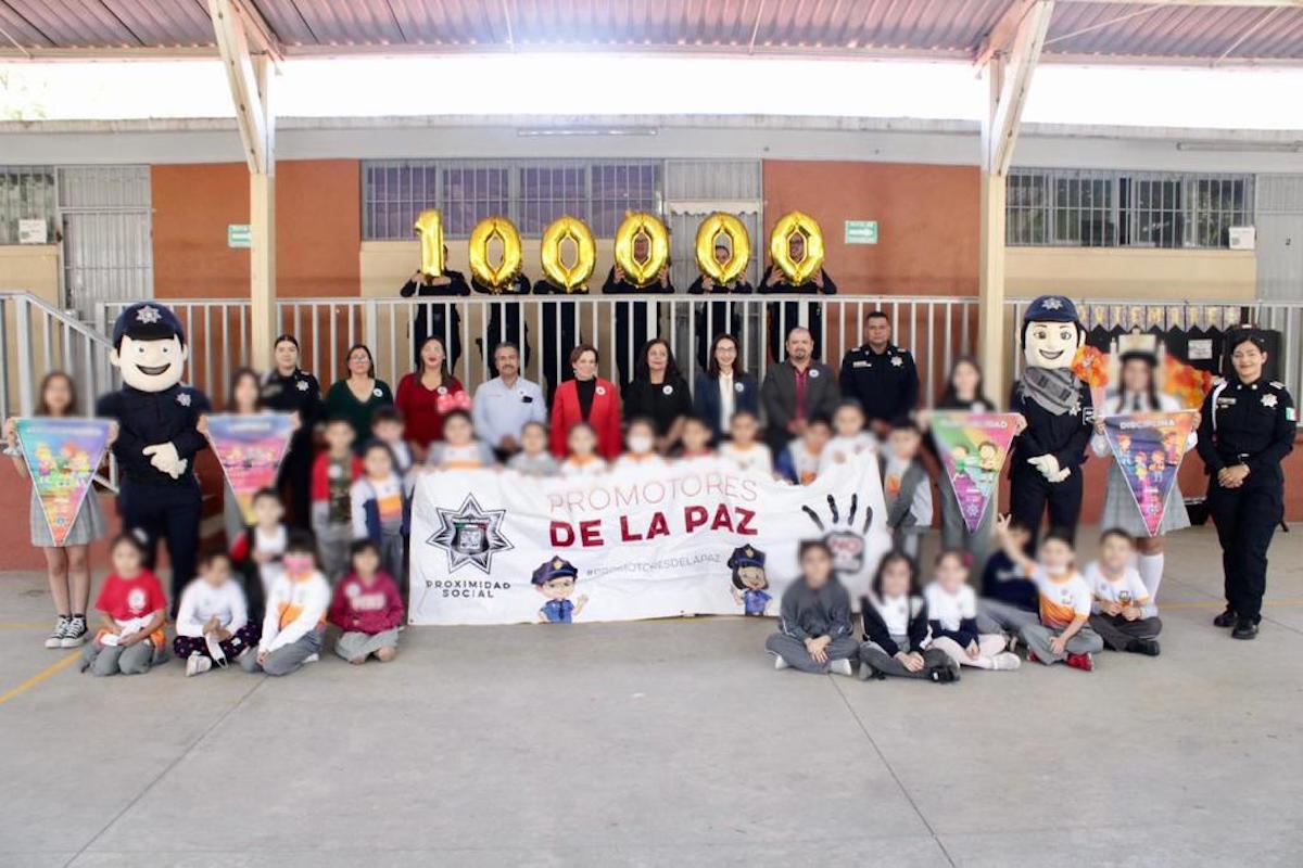 100 mil niñas y niños sonorenses son Promotores de la Paz