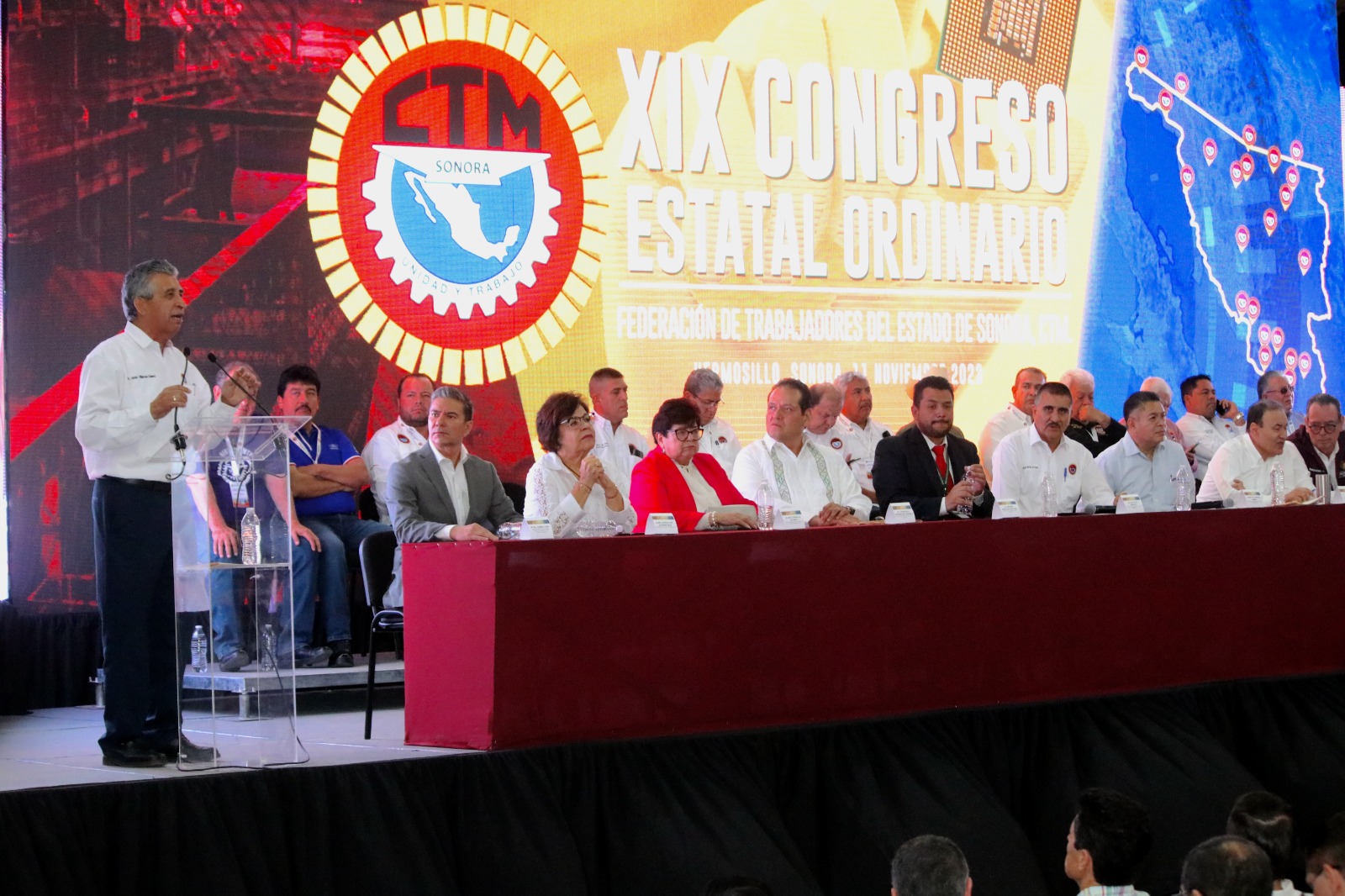 Javier Villarreal es reelecto al frente de la CTM Sonora por 6 Años Javier Villarreal es reelecto al frente de la CTM Sonora por 6 Años