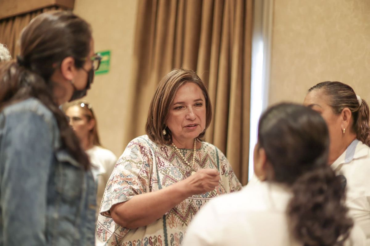 Se reúne Xóchitl Gálvez con madres buscadoras