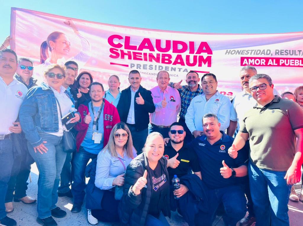 Apoyan cetemistas de sonora el proyecto de Claudia Sheinbaum