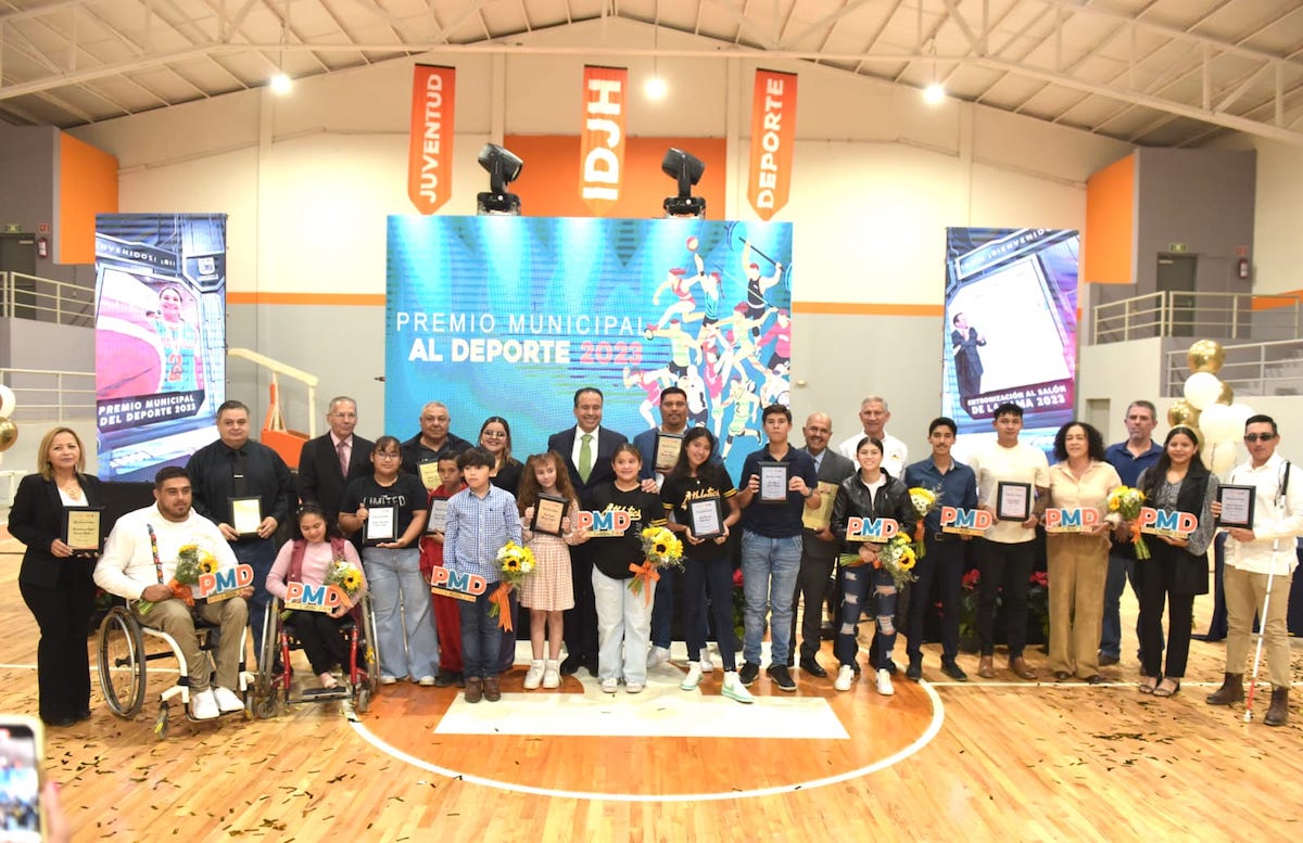 Entrega Toño Astiazarán Premio Municipal al Deporte 2023