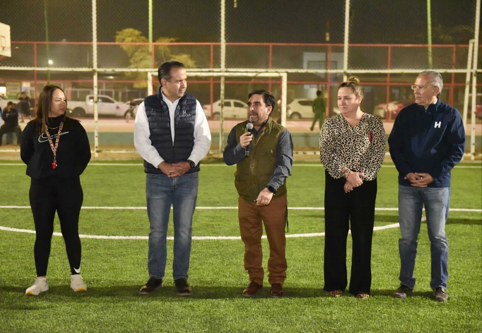 Confirma Toño Astiazarán próxima entrega de unidad deportiva rehabilitada en la colonia Norberto Ortega