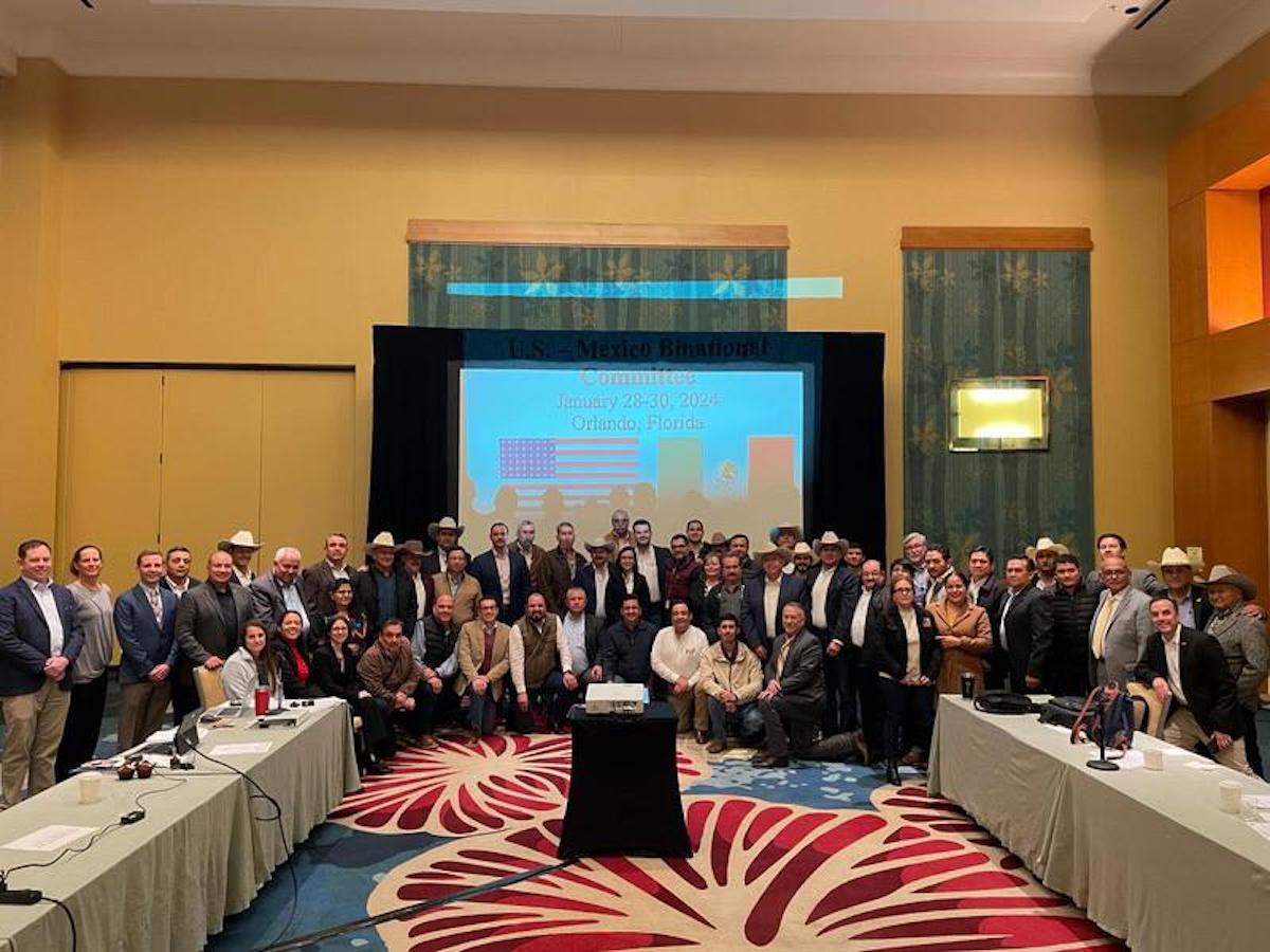 Sonora destacó como el estado más avanzado en sanidad animal de México en reunión binacional de sanidad animal en Orlando, Florida