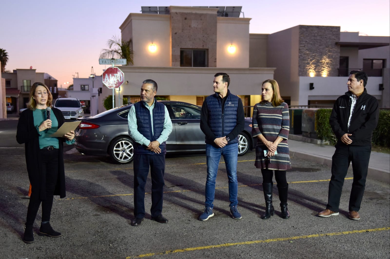 Entrega Gobierno Municipal rehabilitación de avenida Vía Lombardía