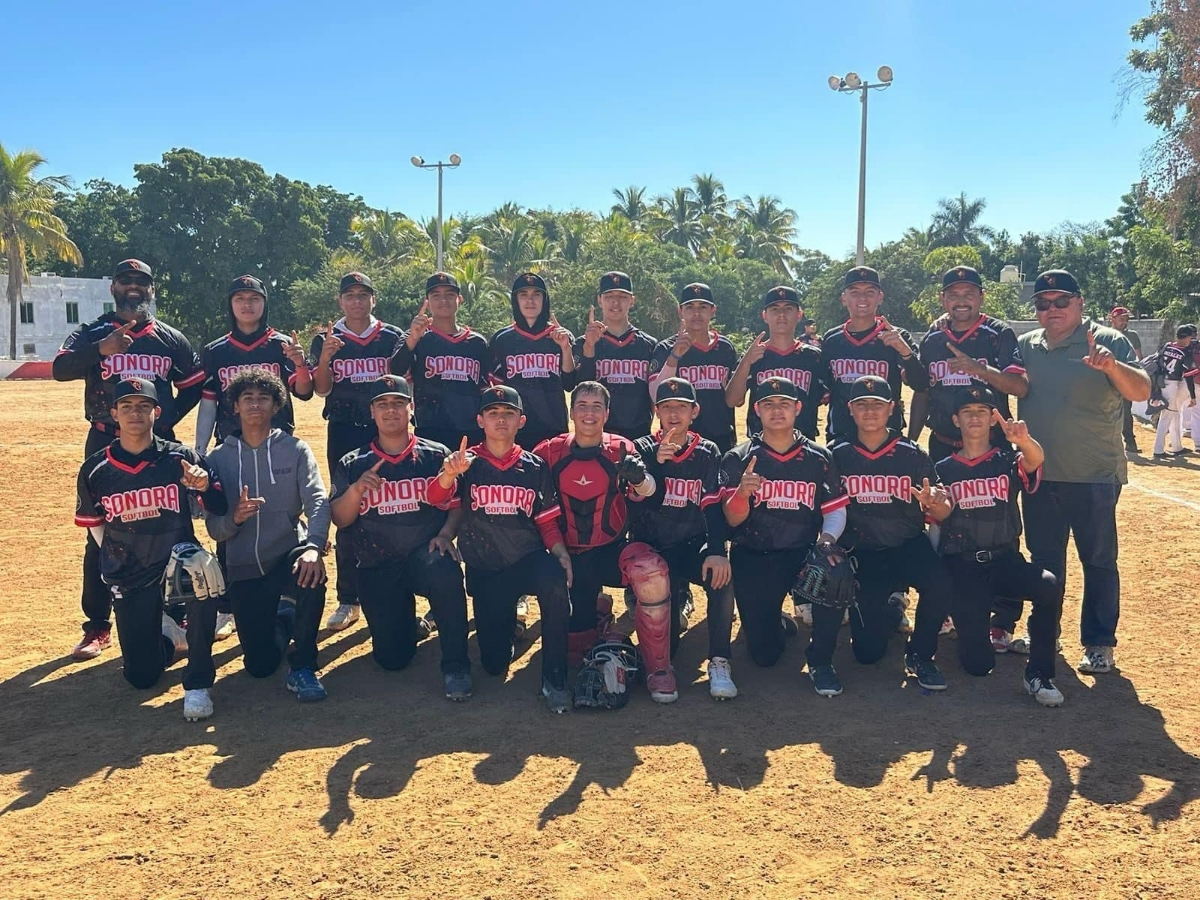 Sonora gana cetros nacionales Sub 17 y Sub 14 de softbol varonil Sonora gana cetros nacionales Sub 17 y Sub 14 de softbol varonil