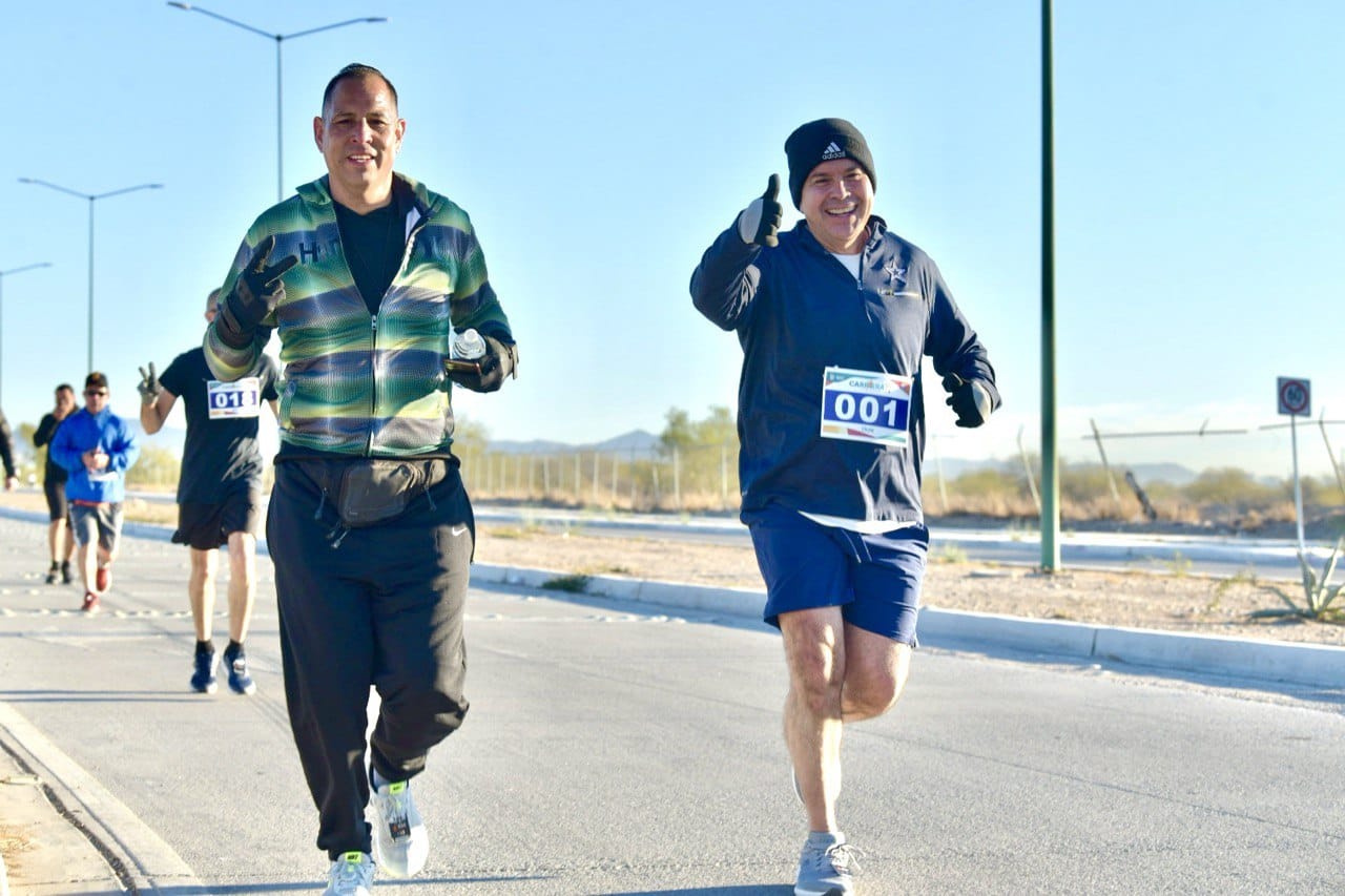 Participa Toño Astiazarán en la tradicional Carrera del Policía 2024