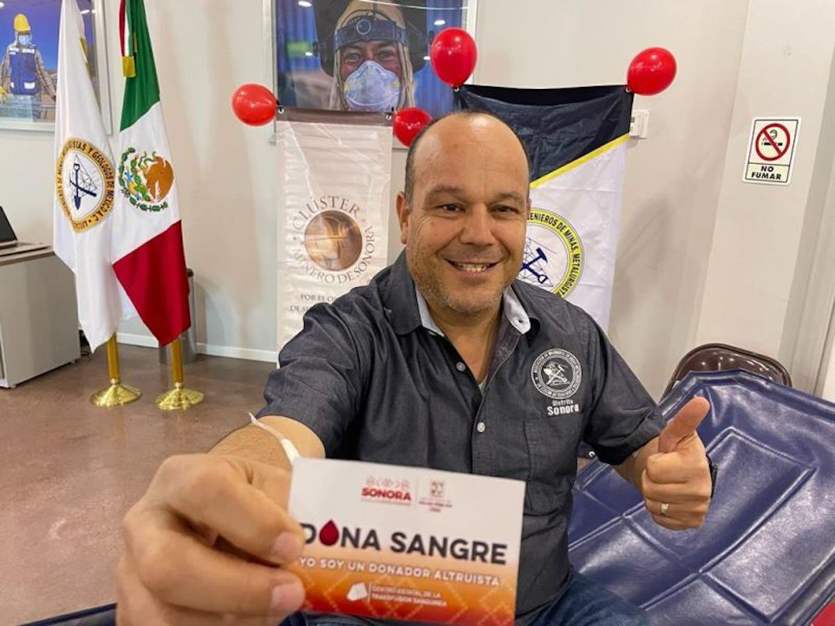 Invita Sector Minero campaña altruista de donación de Sangre