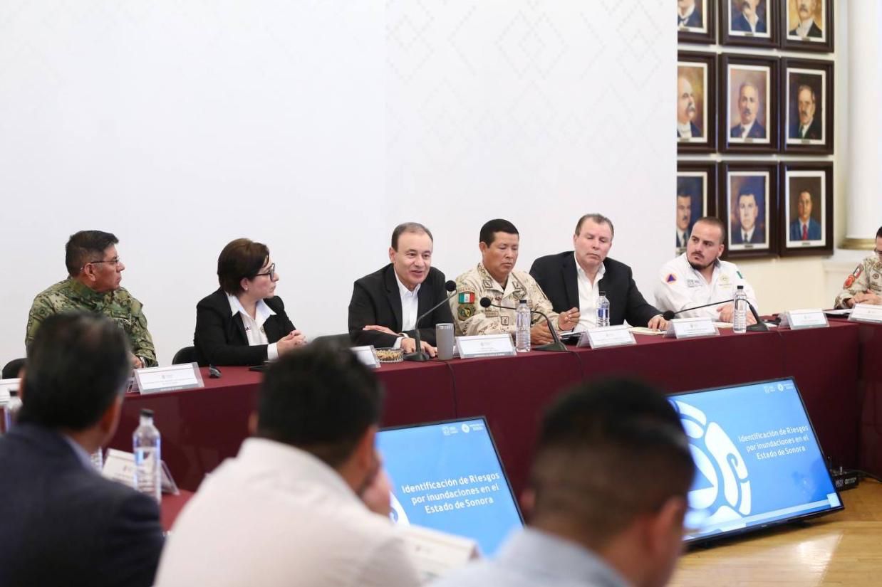 Trabaja Gobernador Durazo con Protección Civil Nacional en acciones para temporada de lluvias y ciclones 2024 Trabaja Gobernador Durazo con Protección Civil Nacional en acciones para temporada de lluvias y ciclones 2024