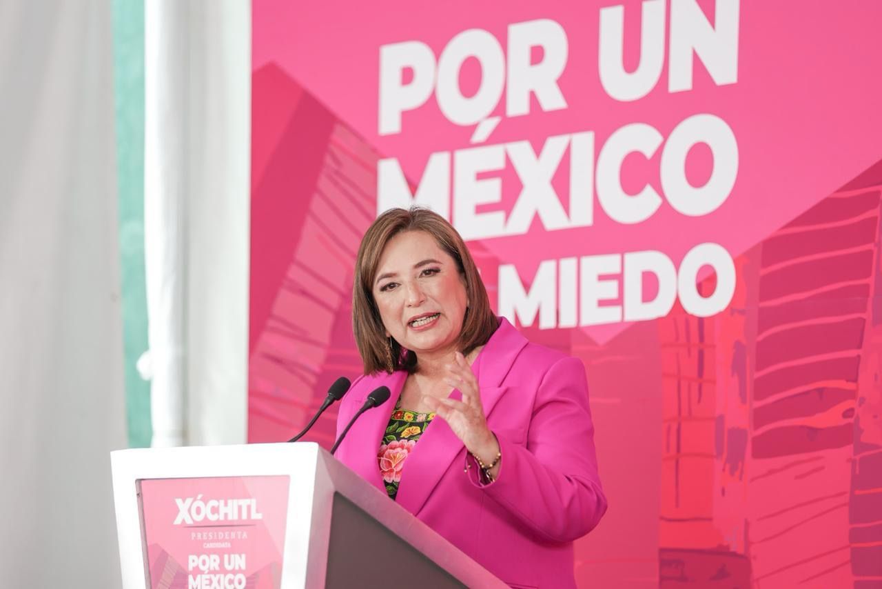 De la seguridad me encargo yo, sin culpar a gobiernos anteriores: Xóchitl Gálvez