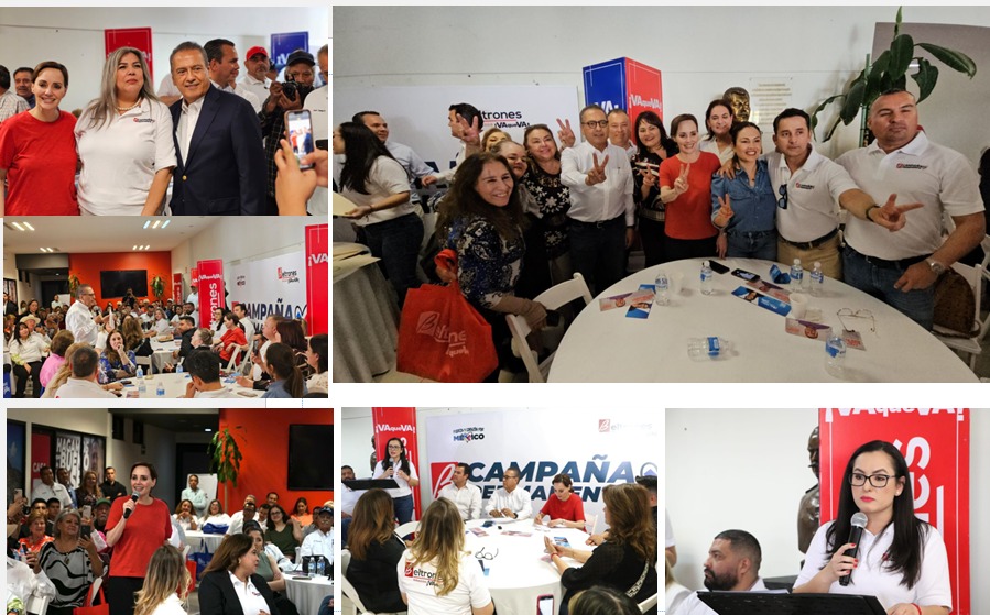 La coalición Fuerza y Corazón por México, sólida y fuerte en Sonora