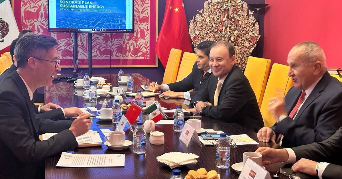 Gobernador sostiene reuniones de trabajo en China