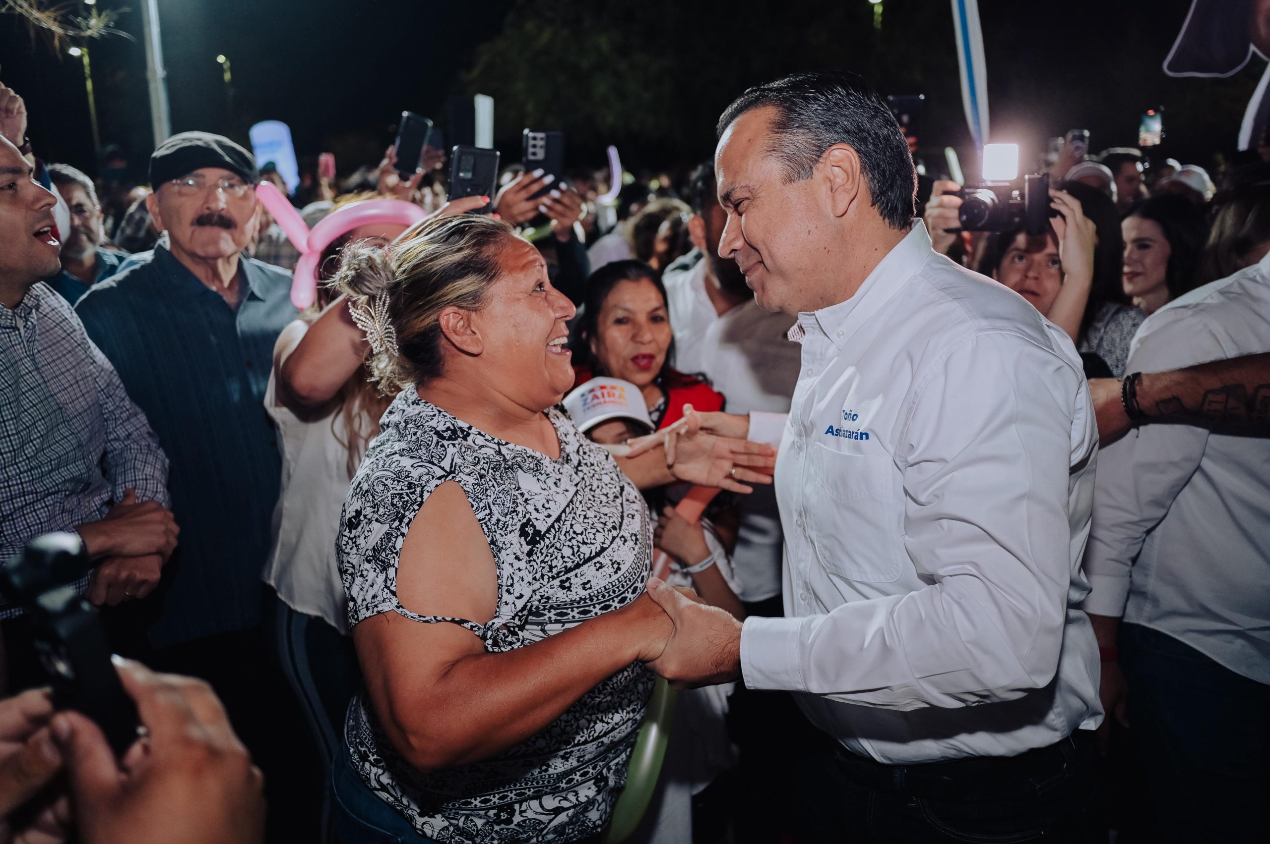 ¡Vamos unidos por un solo equipo que se llama Hermosillo!: Toño Astiazarán