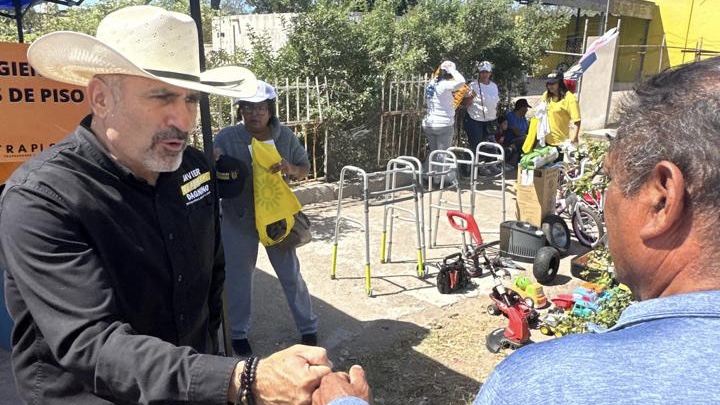 Javier “El Máster” Dagnino reafirma propuestas de trabajo en Moctezuma