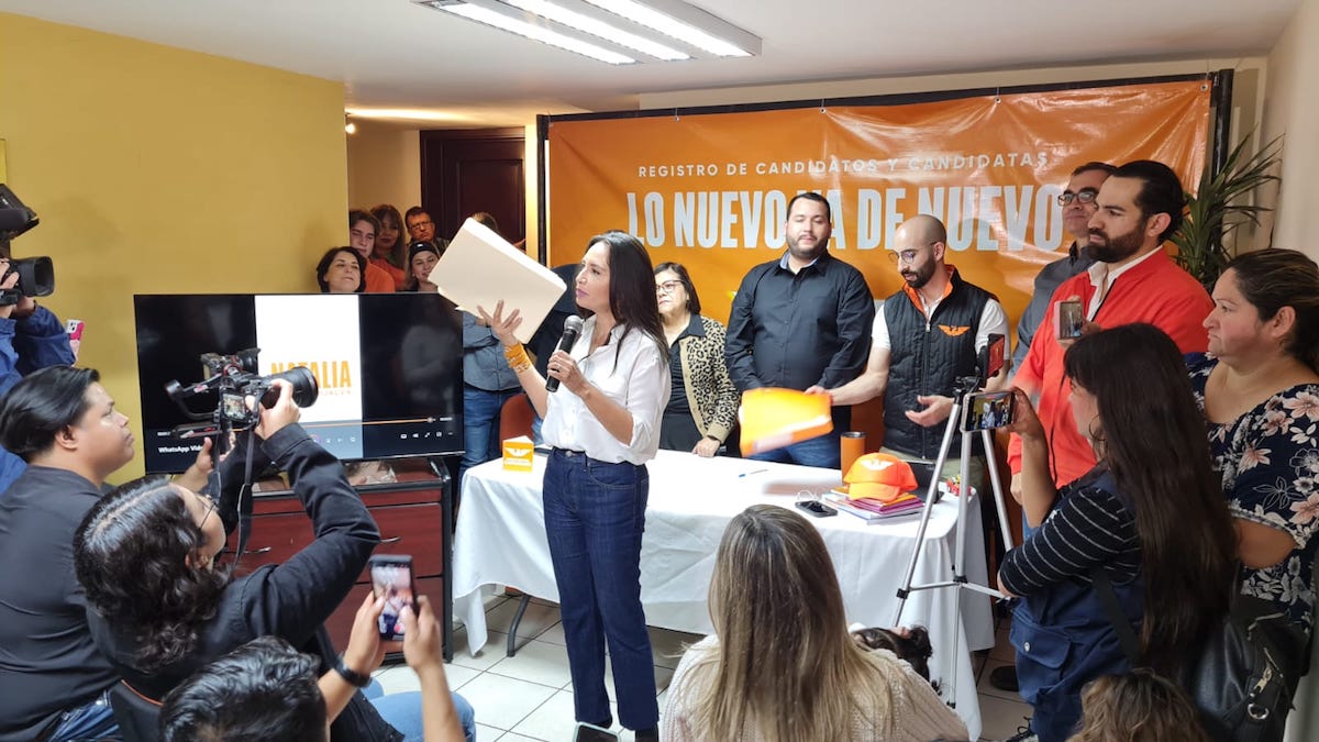 Se registra Natalia Rivera para la presidencia municipal de Hermosillo