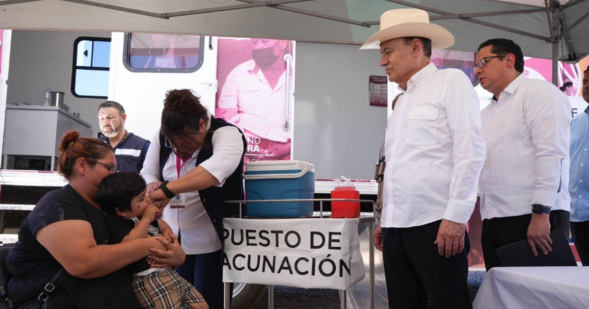 Cuenta Sonora con más de 218 mil dosis de vacunas