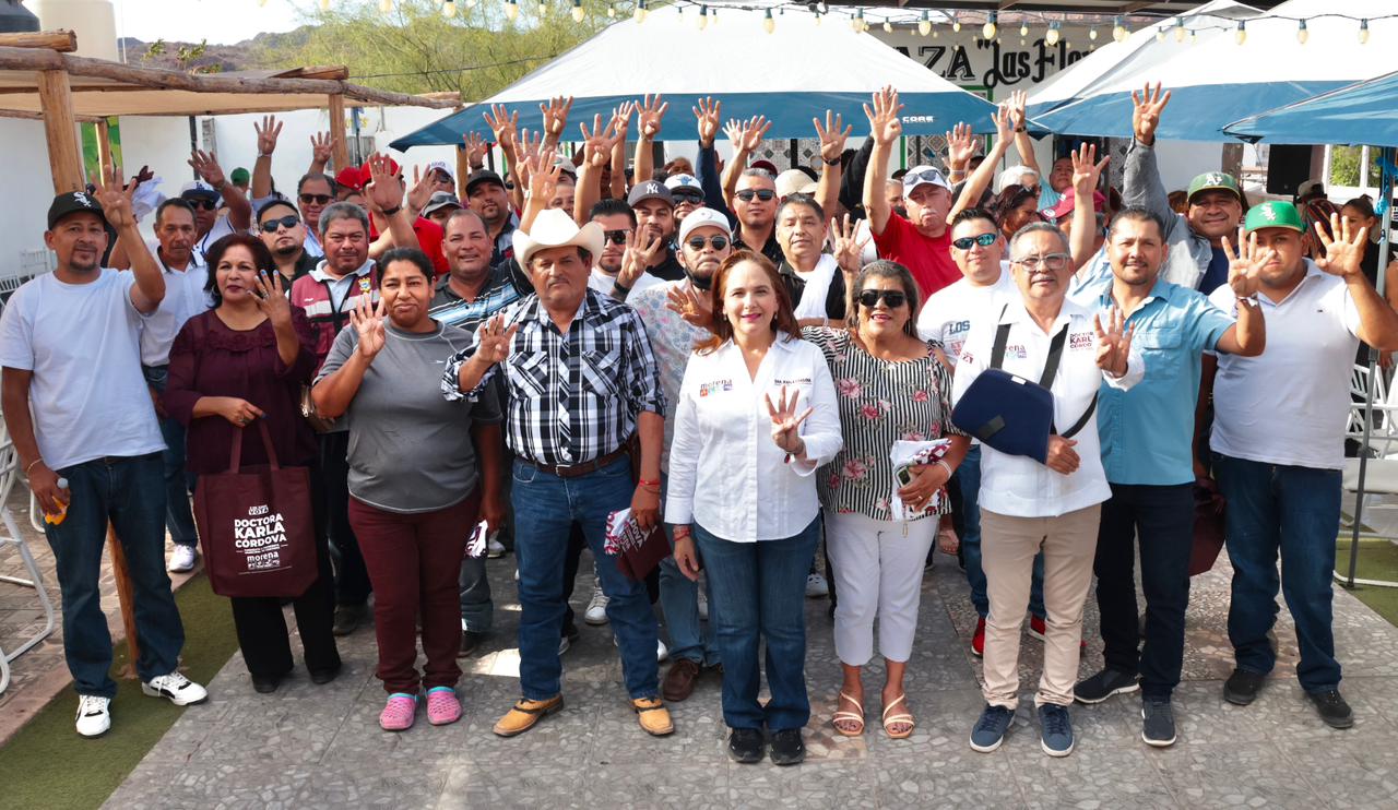 Realiza la doctora Karla Córdova González, candidata a la presidencia municipal, encuentro con personal de residuos sólidos urbanos