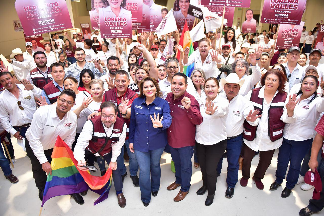 Con Morena es el gobierno quien se aprieta el cinturón y no la gente: Lorenia Valles